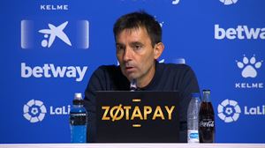 Asier Garitano: ''El equipo ha sido más reconocible''