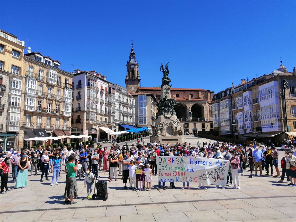 CEAR-Euskadik deituta, Gasteizen egin den bilkura. Argazkia: CEAR-Euskadi. 