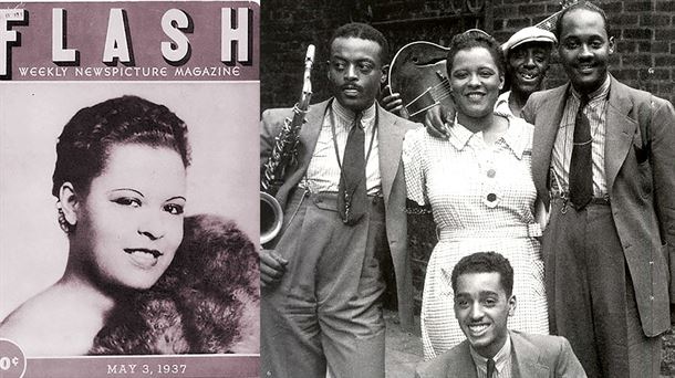 Tras formar parte de varias orquestas, Billie Holiday comenzó a grabar para el sello Columbia. 