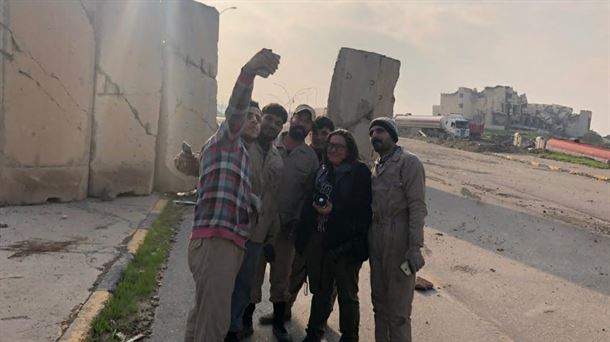 Begoña Zubero en Mosul