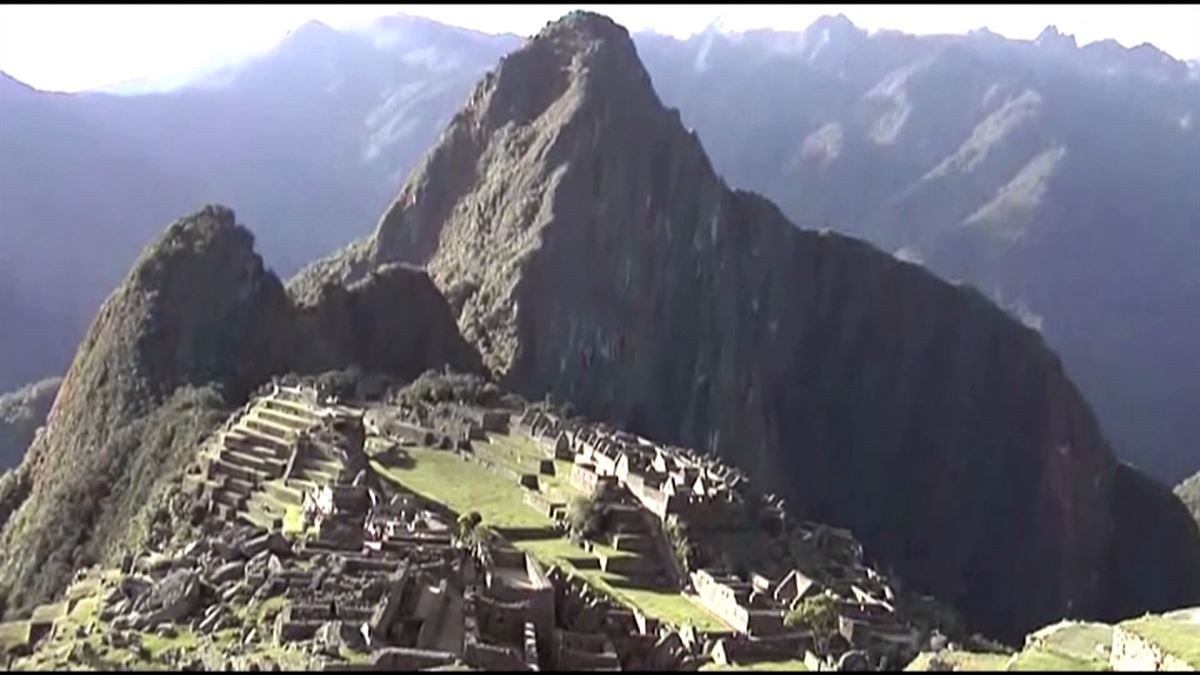 Machu Picchu, Perú. Imagen obtenida de un vídeo de ETB.