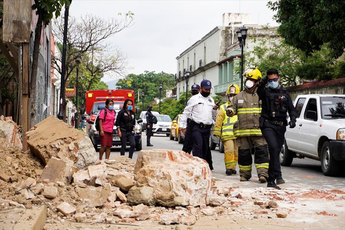 El movimiento telúrico ha provocado daños en al menos 500 viviendas del estado de Oaxaca.