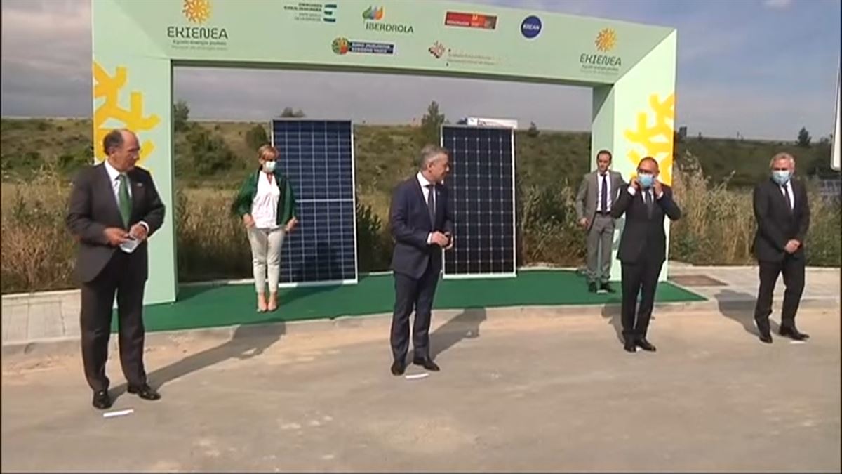 Así será Ekienea, el mayor parque solar de Euskadi