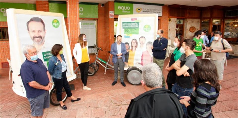 Equo Berdeaken ekitaldia. Argazkia: EFE