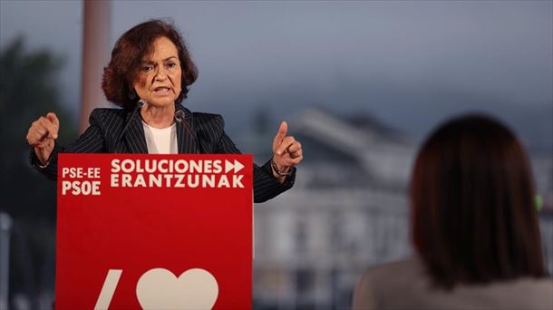 Carmen Calvo. Foto: EFE