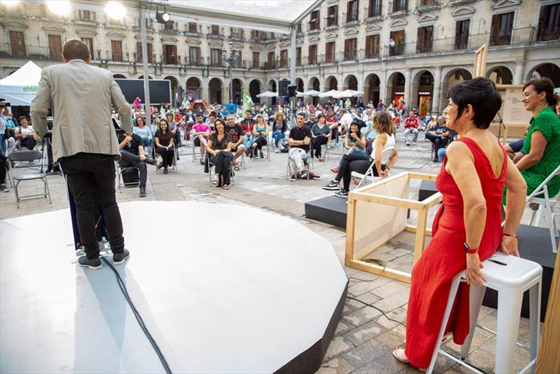 EH Bilduren ekitaldia. Argazkia: EFE