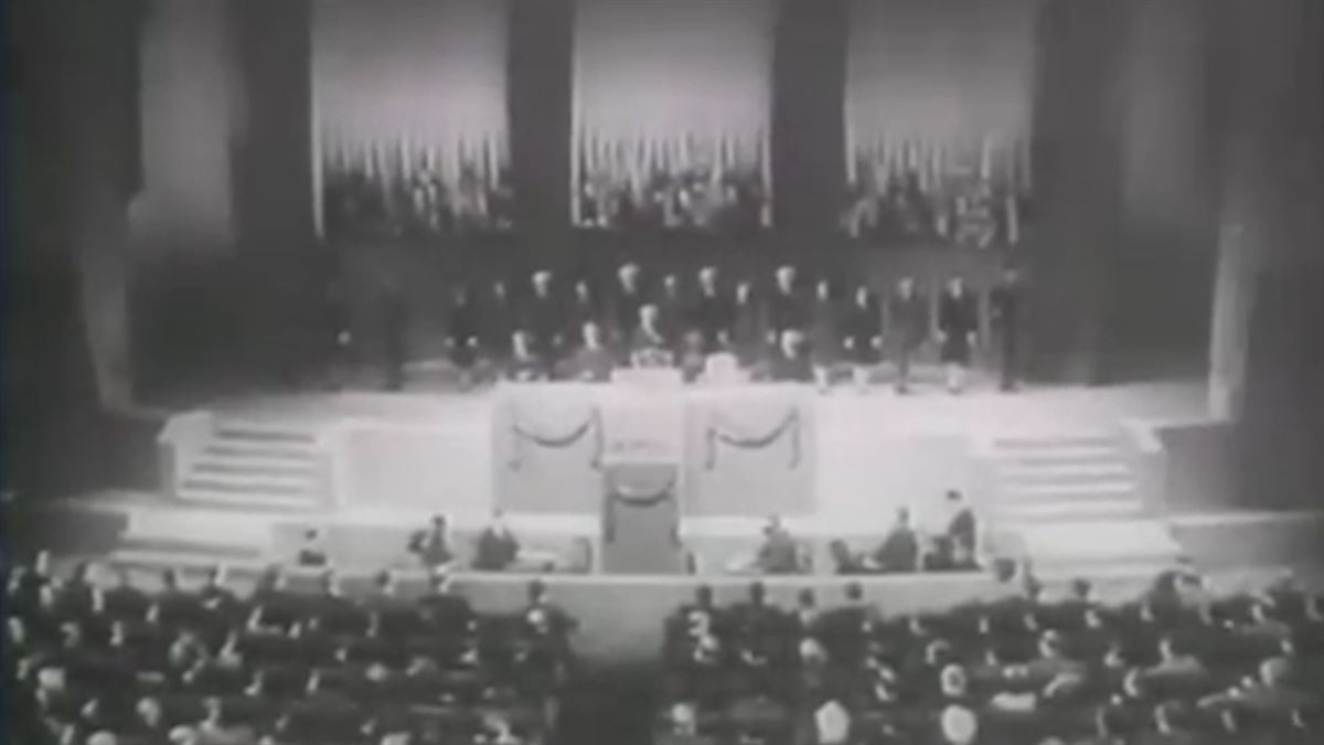 Naciones Unidas. Imagen obtenida de un vídeo de agencias.