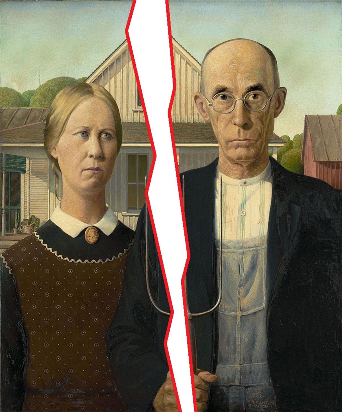 American Gothic eraldatua                                                                           