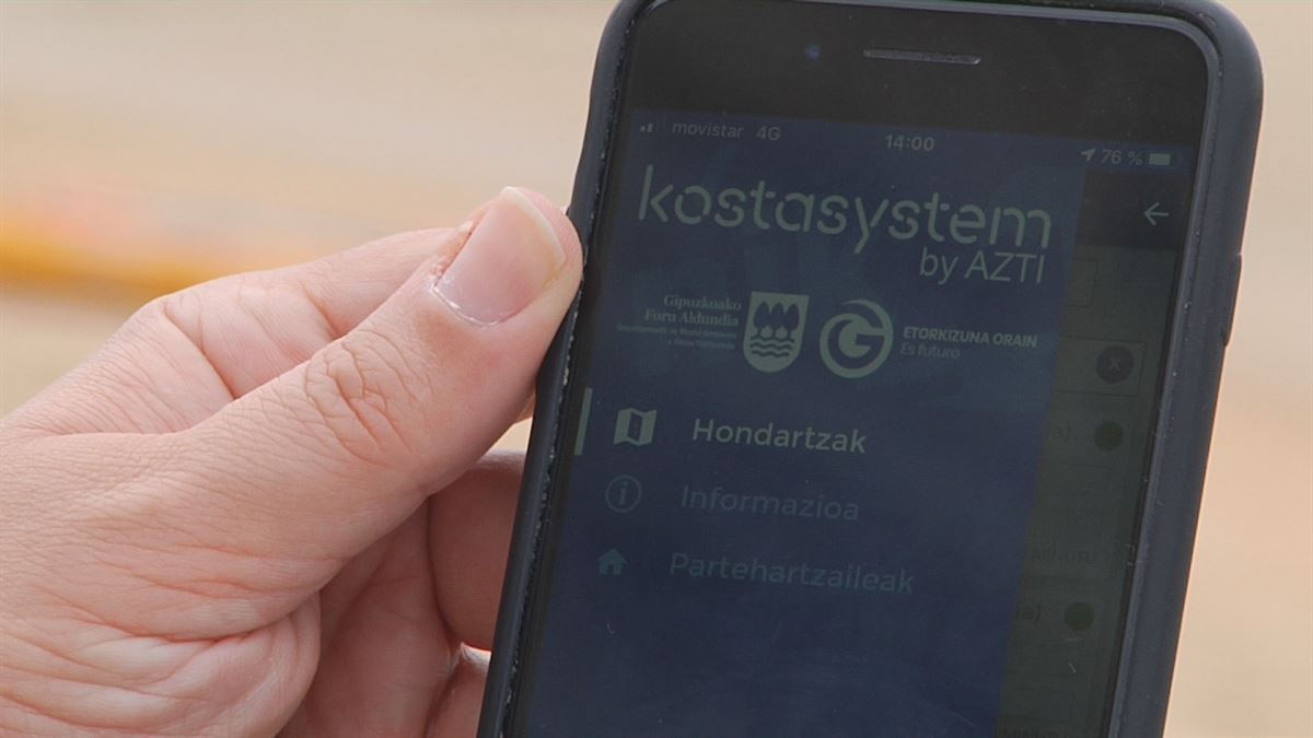 Nik Hondartzak, la aplicación que nos informa de las playas de Gipuzkoa