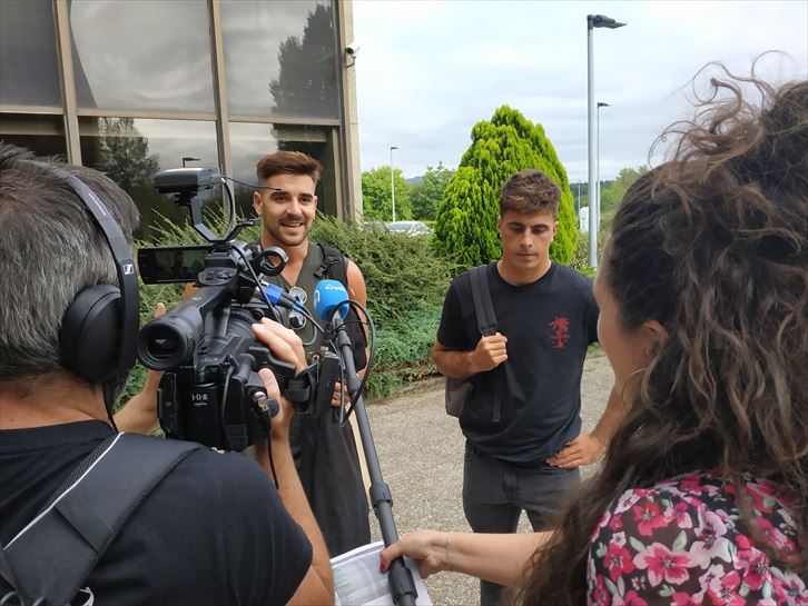 Mikel y Lander, antes de la final de "El Conquis 16"