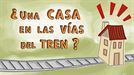 ¿Una casa en las vías del tren?