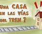 ¿Una casa en las vías del tren?