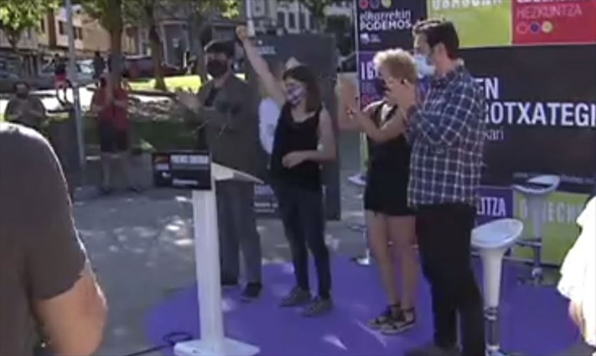 Elkarrekin Podemos-IU recuerda que hay que elegir las políticas para salir de la crisis