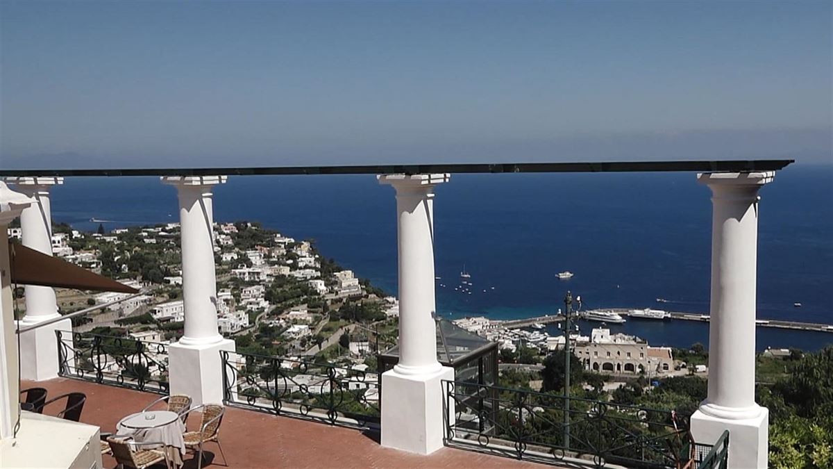 Isla de Capri. Imagen obtenida de un vídeo de ETB.