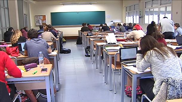 El 75% de las clases será presencial. Imagen tomada de un video de EiTB