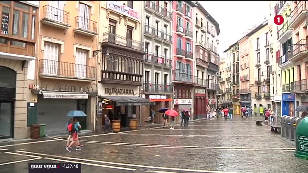 Imagen del centro de Pamplona. Foto: EiTB