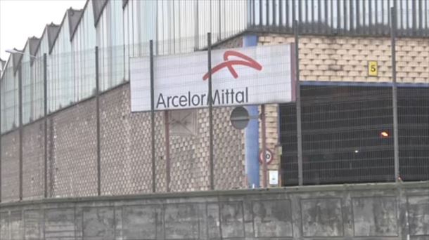 La fábrica de ArcelorMittal en Olaberria. Imagen obtenida de un vídeo de ETB