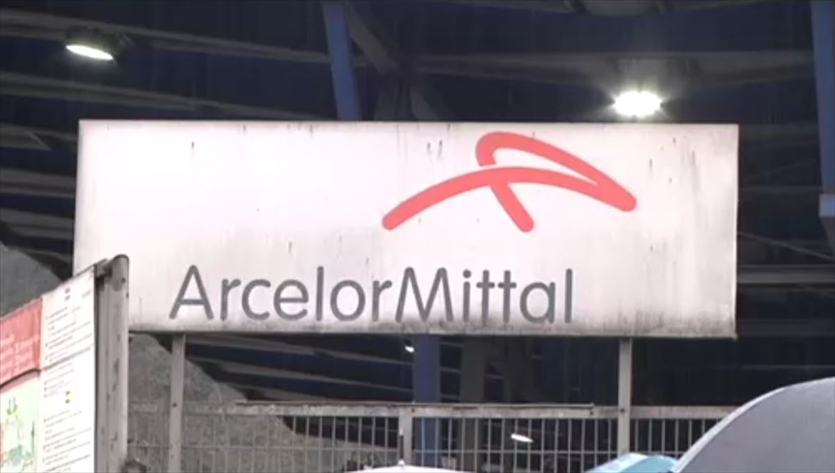 Arcelor Mittal Olaberria (Gipuzkoa). EITBren bideo batetik ateratako argazkia