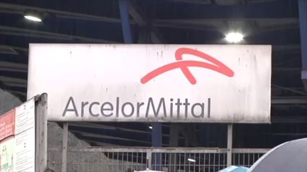 Arcelor Mittal Olaberria (Gipuzkoa). EITBren bideo batetik ateratako argazkia