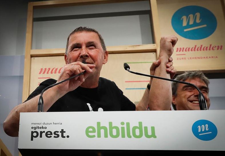Arnaldo Otegi. Argazkia: EFE.
