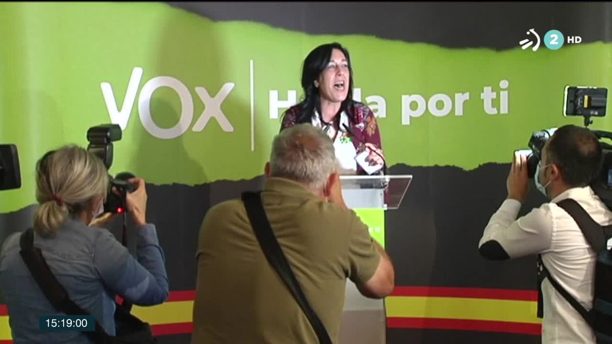 Amaia Martínez, la candidata por Álava de Vox, logra entrar en el Parlamento Vasco