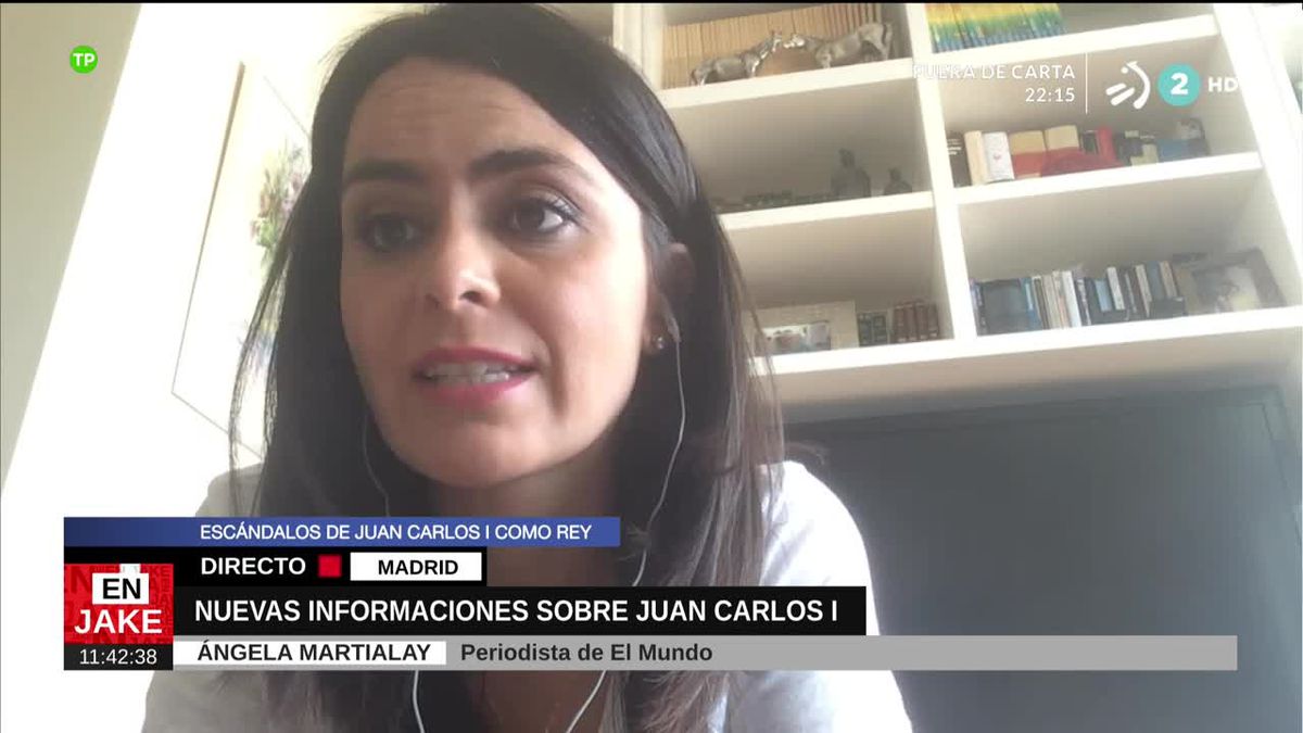 Angela Martialay, periodista de El Mundo. Imagen: EiTB