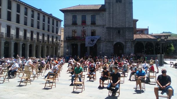 Acto de Etxerat en Laudio.