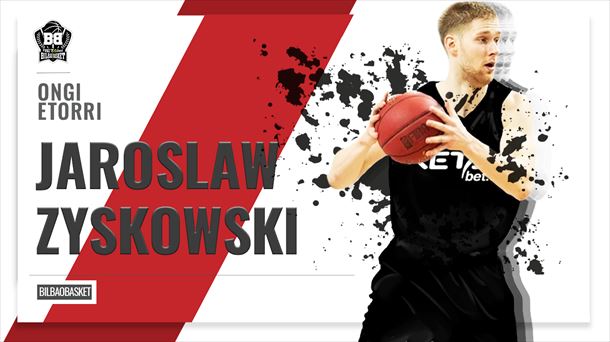 Jaroslaw Zyskowski. Bilbao Basketen web orrialdetik ateratako argazkia