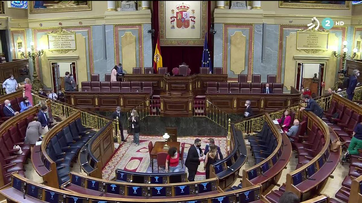 Los lideres de los grandes partidos no han participado. Imagen tomada de un video de EiTB.