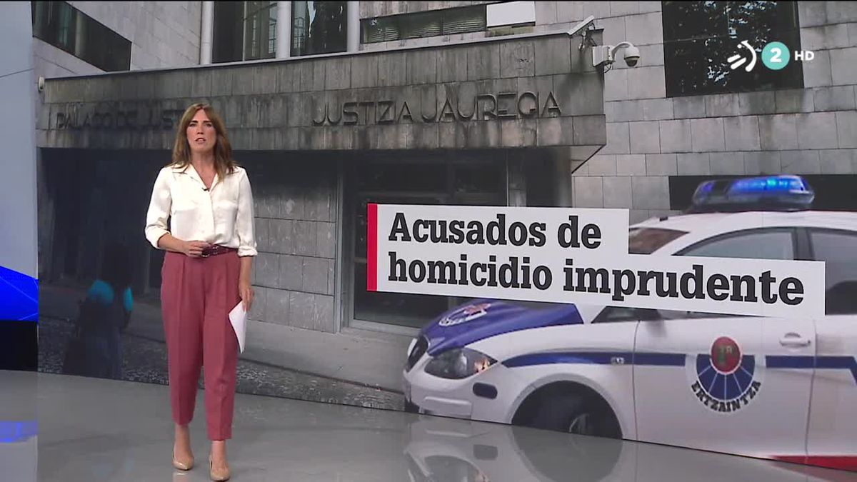 La jueza las ha acusado de homicidio imprudente. Imagen obtenida de un video de EiTB.