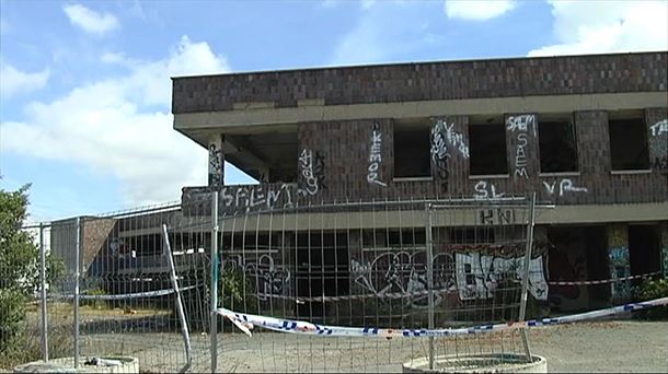 El edificio donde ha ocurrido el supuesto asesinato. Imagen: EiTB.