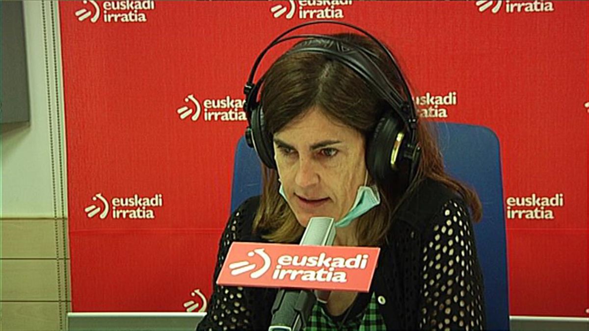 Miren Gorrotxategi, portavoz parlamentaria de Elkarrekin-Podemos