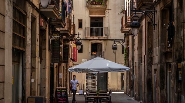 Calles vacías en la CAV