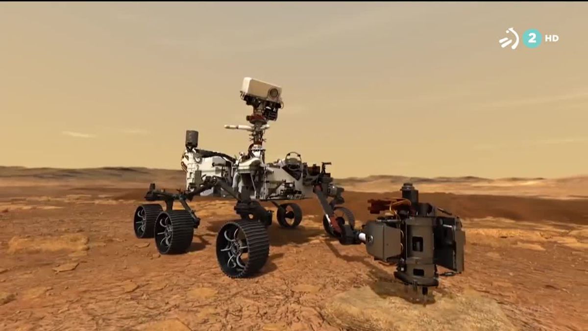 El vehículo Rover Perseverance. Imagen: EiTB.