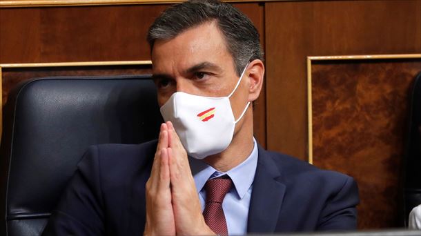 Pedro Sánchez en el Congreso. 