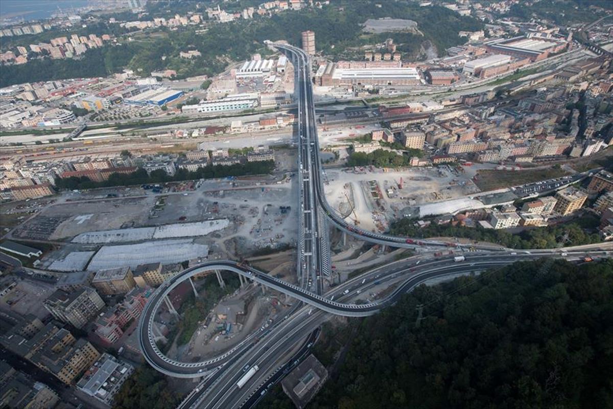 El nuevo puente de Génova