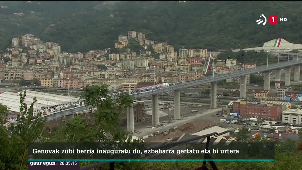 San Giorgio zubia, Genovan. irudia EiTBko bideo batetik hartu da