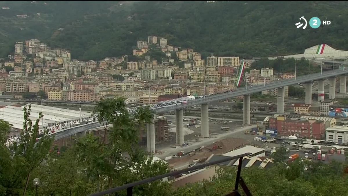 El puente San Giorgio. Imagen obtenida de un video de EiTB.