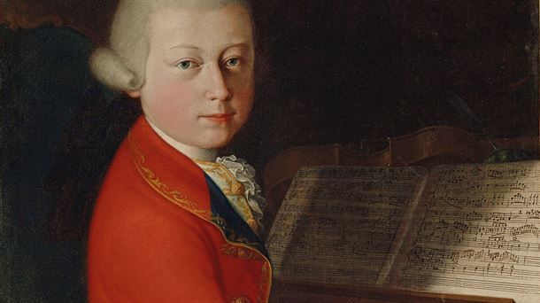 Mozart fue un zurdo famoso. Wikipedia