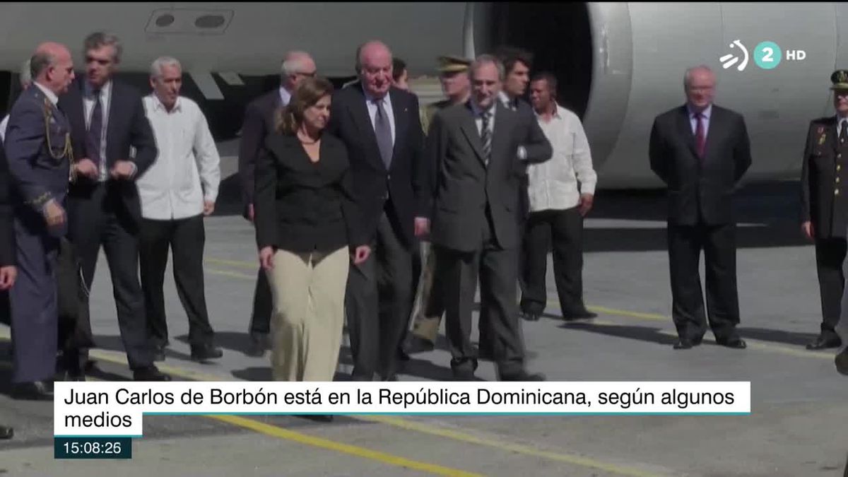 Juan Carlos de Borbón. Imagen obtenida de un vídeo de ETB.