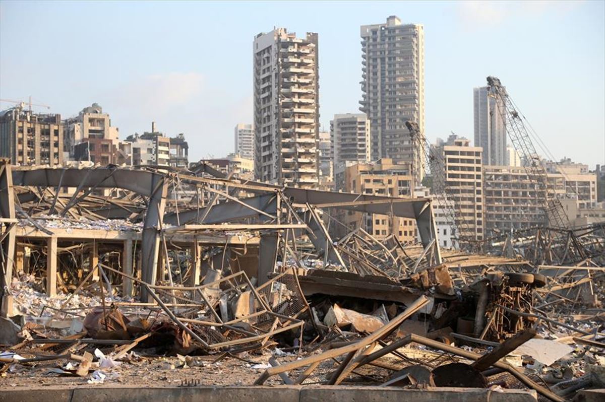 Un cargamento de nitrato de amonio, posible causa de la potente explosión de Beirut