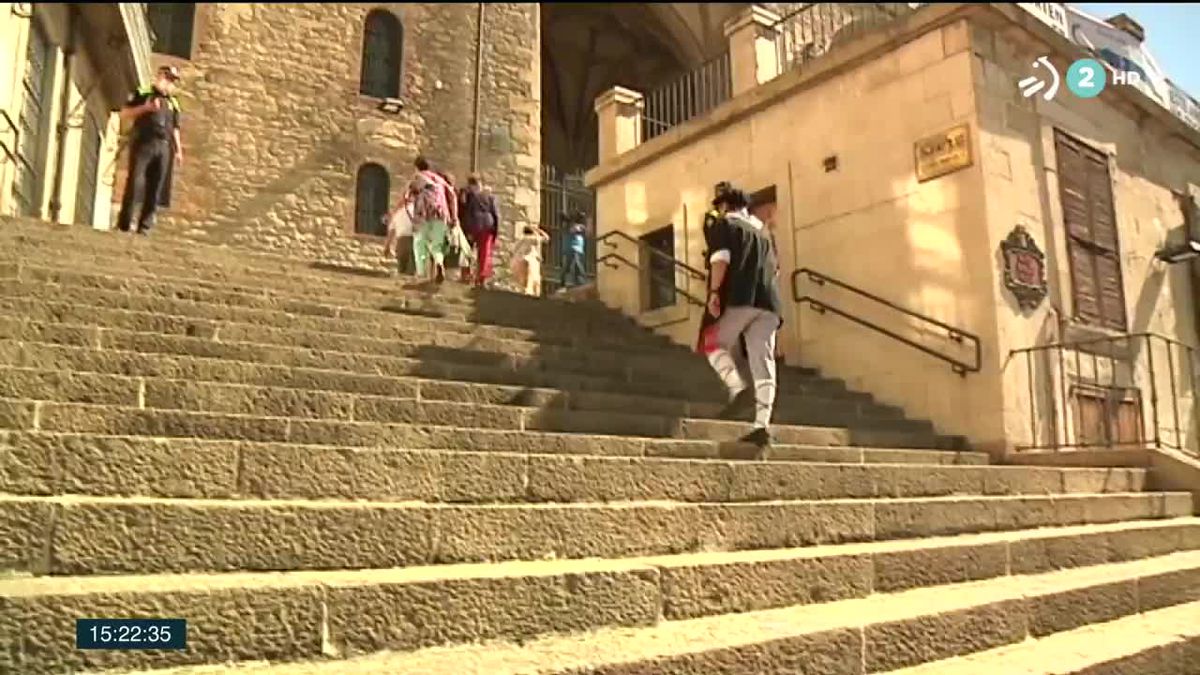 Vitoria-Gasteiz. Imagen obtenida de un vídeo de ETB.