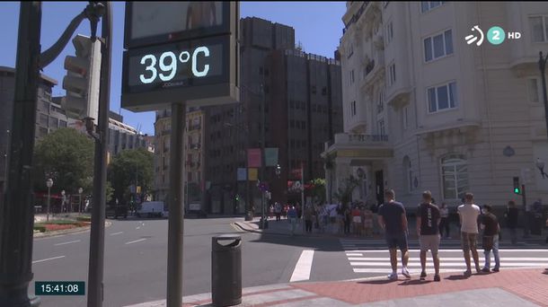 Bilbao. Imagen obtenida de un vídeo de ETB.