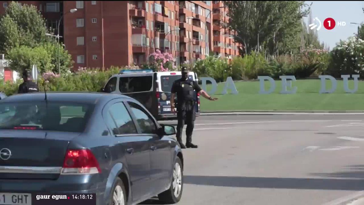 Aranda de Duero. ETBren bideo batetik ateratako irudia.