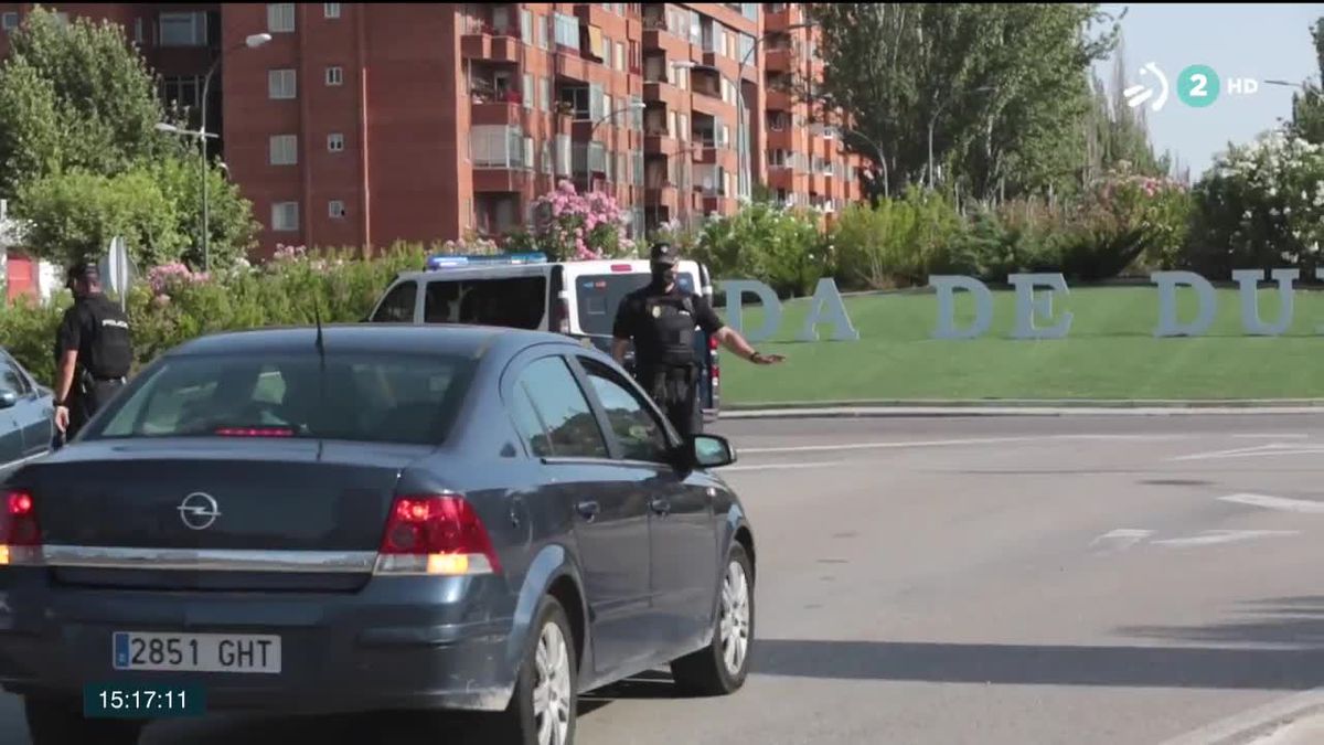 Aranda de Duero. Imagen obtenida de un vídeo de ETB