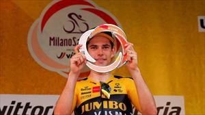 Van Aert, nagusi Milan-Sanremo klasikoan