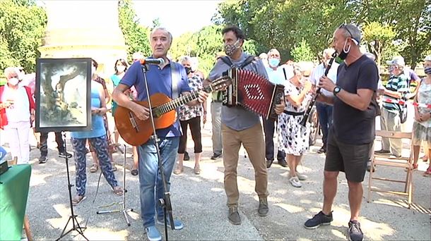 En la presentación del manifiesto han cantado Gernikako Arbola.