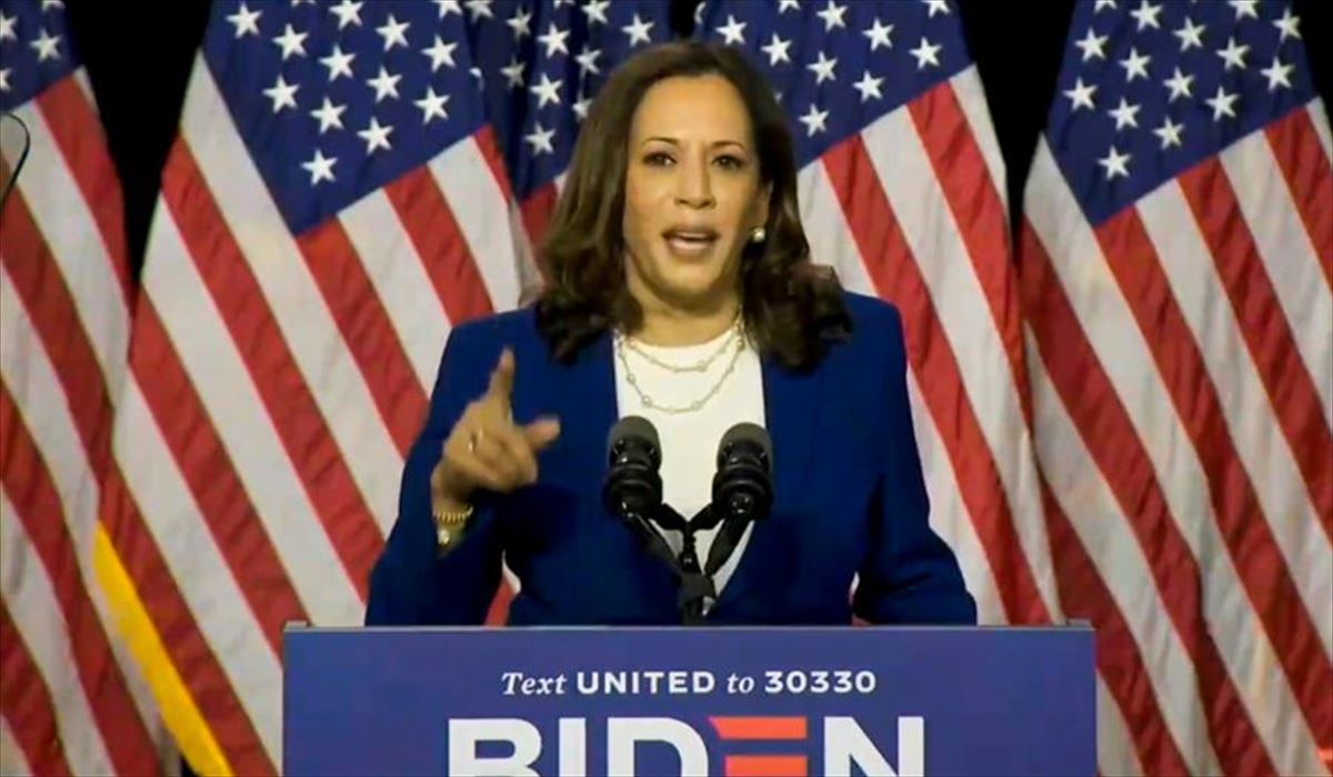 Kamala Harris. Argazkia: EFE.