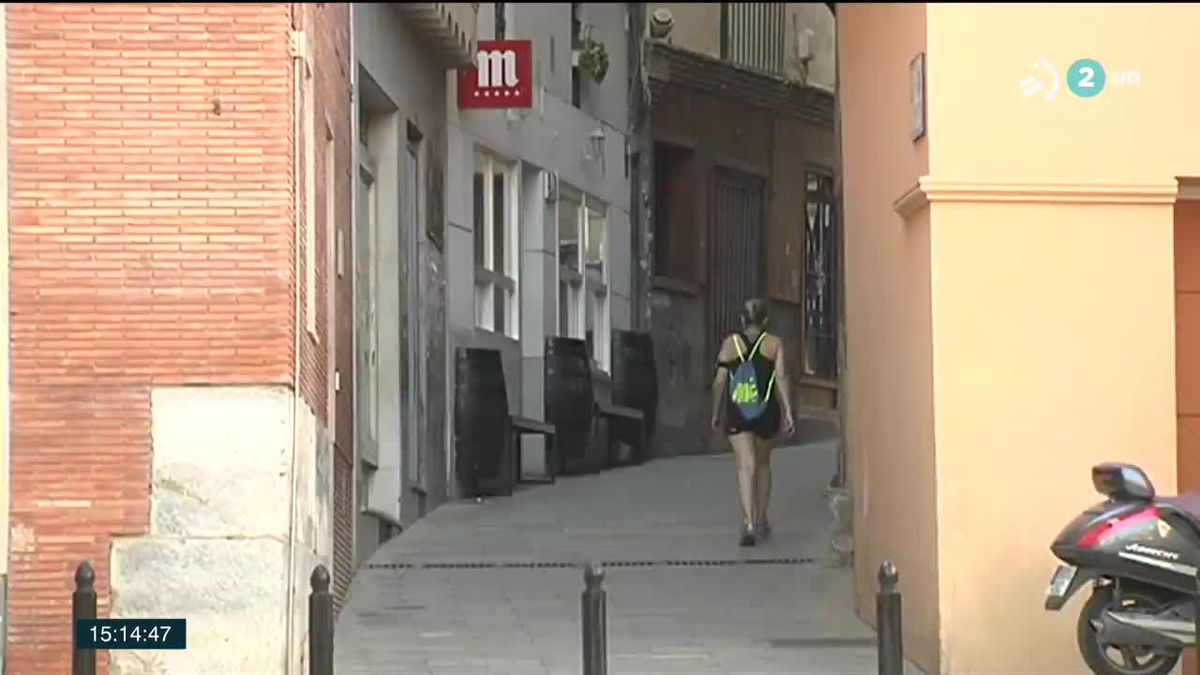 Tudela (Navarra). Imagen obtenida de un vídeo de EiTB.