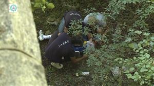 Remco Evenepoel ospitalera eraman dute zubi batetik erori ostean